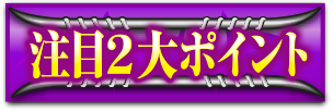 注目2大ポイント