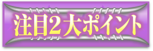 注目2大ポイント